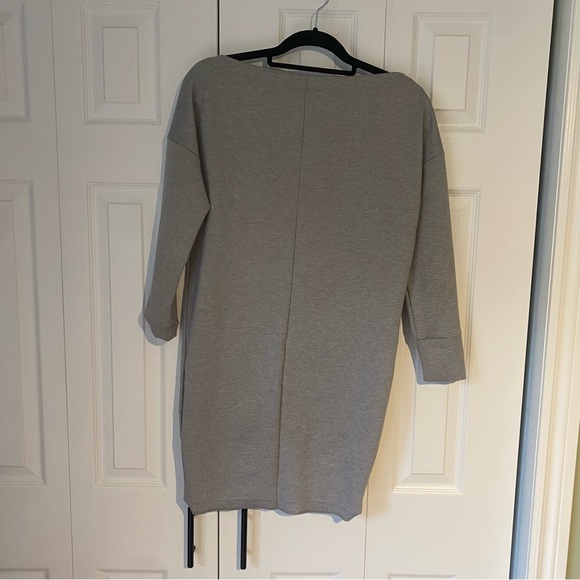 Dynamite grey ribbed oversized dress. - Picture 3 of 4
